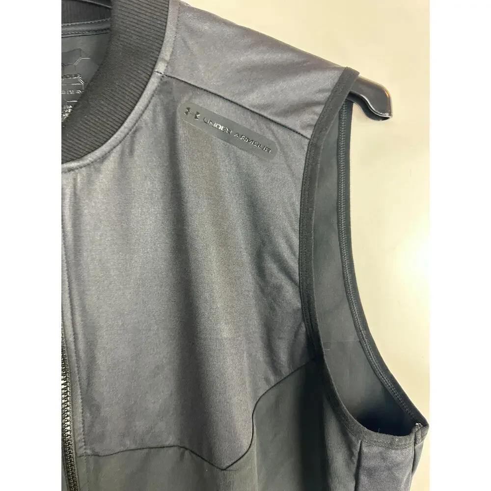 Under Armour UA Unstoppable Gore Tex Windstopper Vest Fitted Full Zip Mens Large - Picture 3 of 10